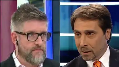 El sorpresivo regalo de Feinmann a Novaresio al aire por su cumpleaños El sorpresivo regalo de Feinmann a Novaresio al aire por su cumpleaños
