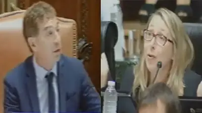 El tenso cruce entre Myriam Bregman y Diego Santilli por los tarifazos El tenso cruce entre Myriam Bregman y Diego Santilli por los tarifazos