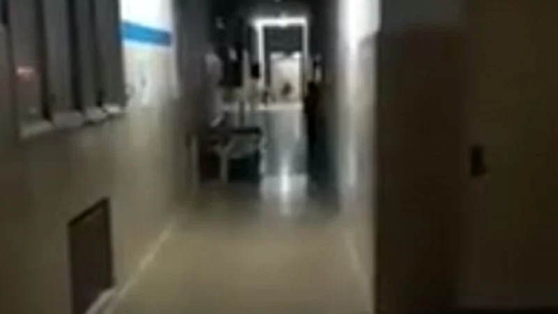Una extraña aparición aterra a los pacientes del Posadas