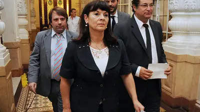 Susana Trimarco felicitó a Patricia Bullrich por su gestión: "Tiene unos ovarios tremendos" Susana Trimarco felicitó a Patricia Bullrich por su gestión: "Tiene unos ovarios tremendos"