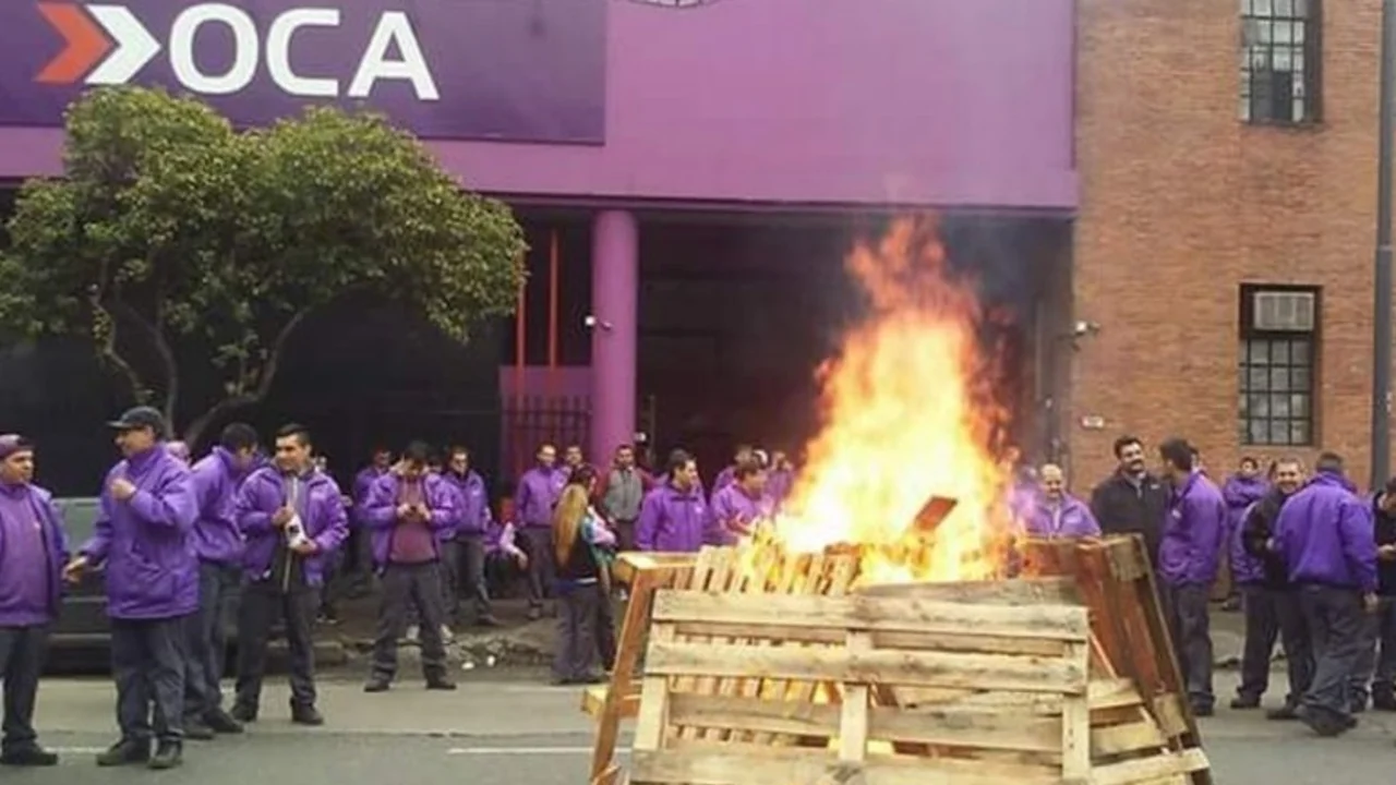 La Justicia declaró la quiebra de la empresa postal OCA