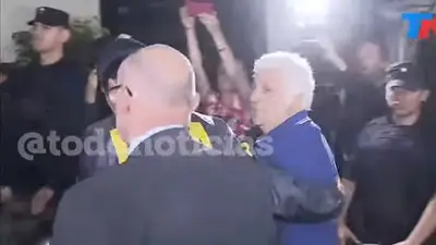 Qué dijo Samid a los medios a su llegada a Buenos Aires: "¡Viva Perón!" Qué dijo Samid a los medios a su llegada a Buenos Aires: "¡Viva Perón!"