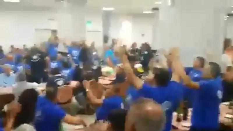 Video: mirá la reacción de los delegados de la UOM cuando Cristina ganó la elección interna