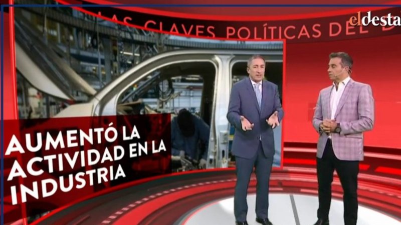 Insólito: para TN, la industria está creciendo