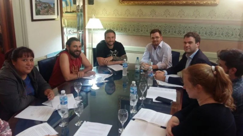 Grabois se reunió con Massot para impulsar una ley que controle los precios de los supermercados