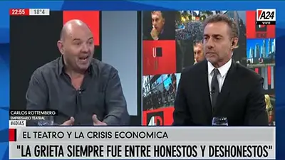 El picante comentario de un invitado a Luis Majul: "Vos sos uno de los dueños" de la grieta El picante comentario de un invitado a Luis Majul: "Vos sos uno de los dueños" de la grieta