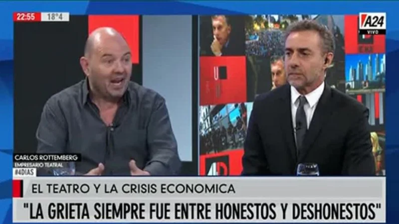 El picante comentario de un invitado a Luis Majul: "Vos sos uno de los dueños" de la grieta