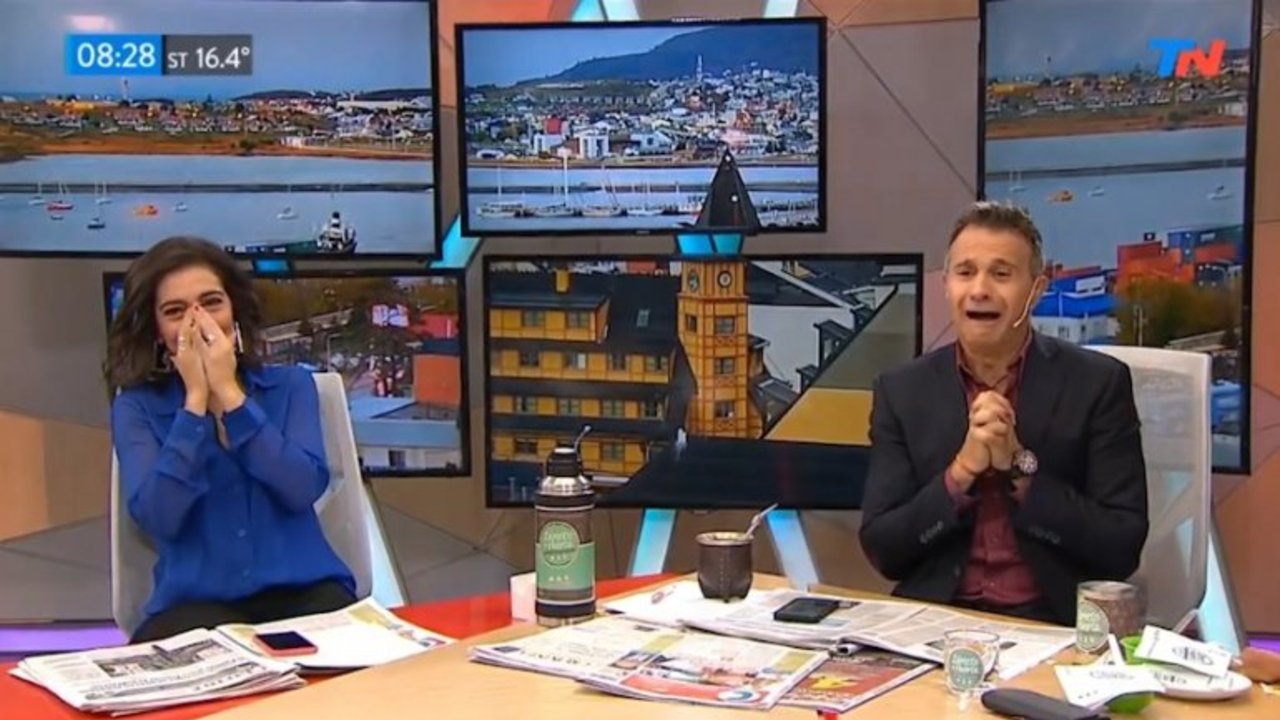 El momento bizarro que pasó al aire en TN