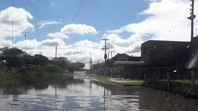 1500 personas afectadas en Formosa por la crecida del Río Paraguay 1500 personas afectadas en Formosa por la crecida del Río Paraguay