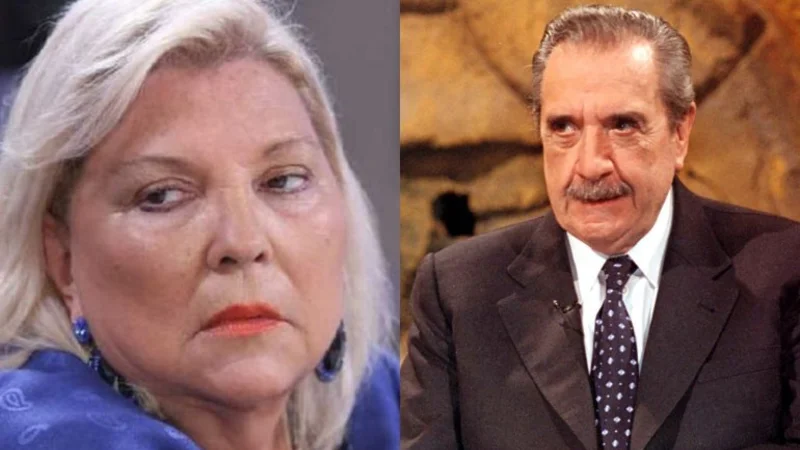 En el Congreso, mostraron un archivo demoledor de Raúl Alfonsín contra Elisa Carrió