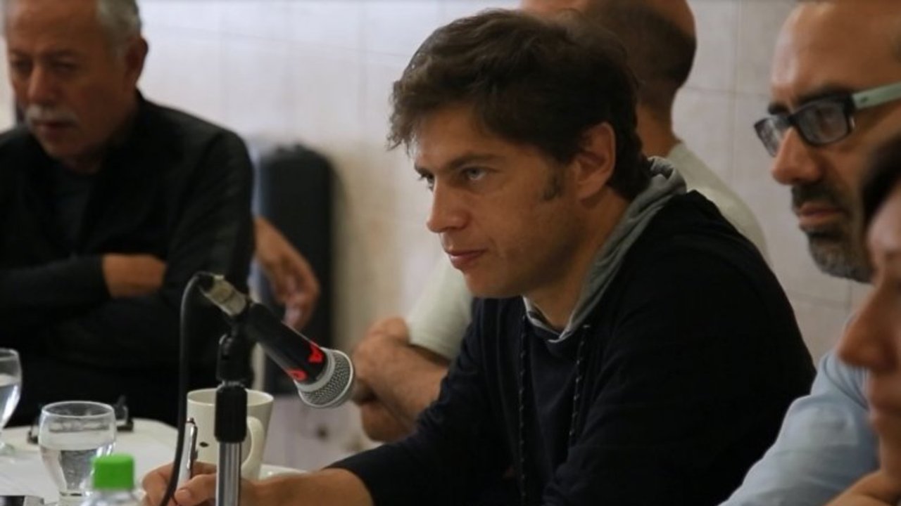 Axel Kicillof: "El riesgo país se llama Macri"