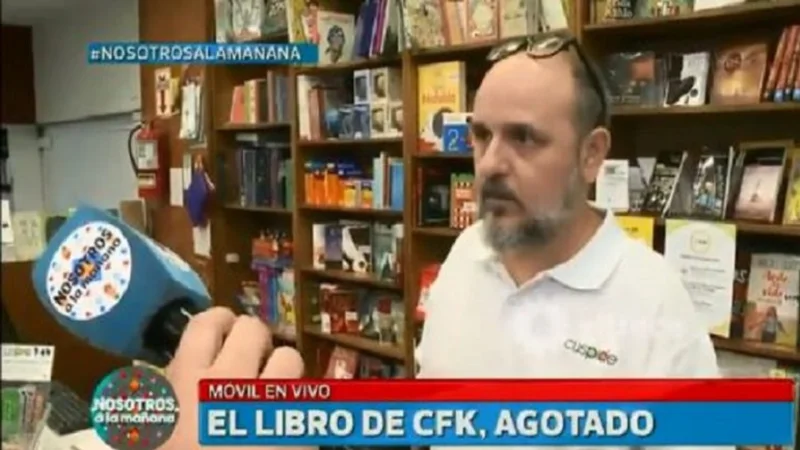 El libro de Cristina: la confesión de un librero que sorprendió en Canal 13