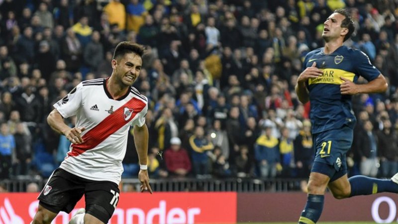 Con un metegol particular, River recuerda la victoria sobre Boca en la Libertadores