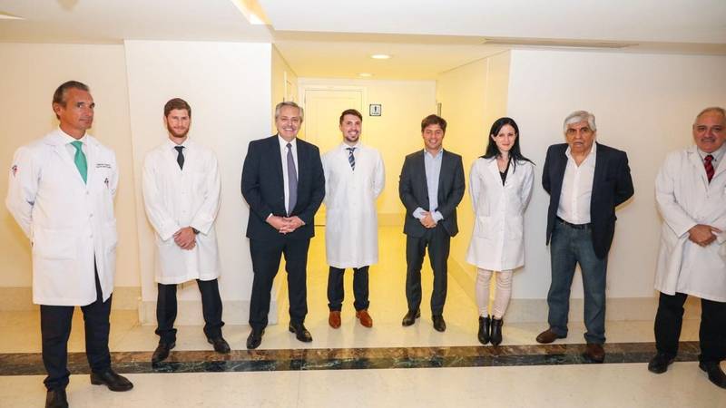 Sanatorio Antártida: Alberto Fernández respaldó a Hugo Moyano y le pegó a los empresarios especuladores con la crisis por coronavirus