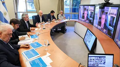 La propuesta del Gobierno para reestructurar la deuda cosechó el respaldo de gobernadores La propuesta del Gobierno para reestructurar la deuda cosechó el respaldo de gobernadores