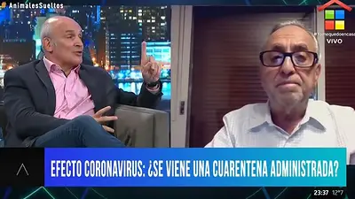 El fuerte cruce entre Pedro Cahn y José Luis Espert por el Coronavirus en Animales Sueltos El fuerte cruce entre Pedro Cahn y José Luis Espert por el Coronavirus en Animales Sueltos