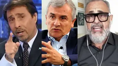 Eduardo Feinmann y Jorge Rial calificaron de "nazi" a Gerardo Morales Eduardo Feinmann y Jorge Rial calificaron de "nazi" a Gerardo Morales