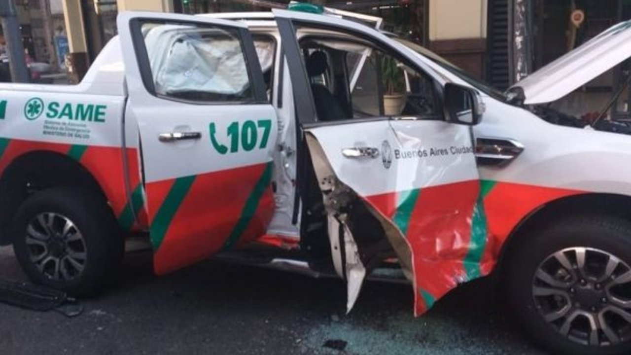 Alberto Crescenti sufrió un accidente automovilístico