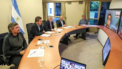 Alberto Fernández mantiene un encuentro con todos los jefes de bloque de Diputados Alberto Fernández mantiene un encuentro con todos los jefes de bloque de Diputados