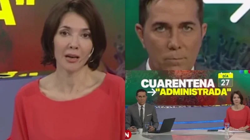 El blooper de Cristina Pérez al aire de Telefé que se hizo viral en redes