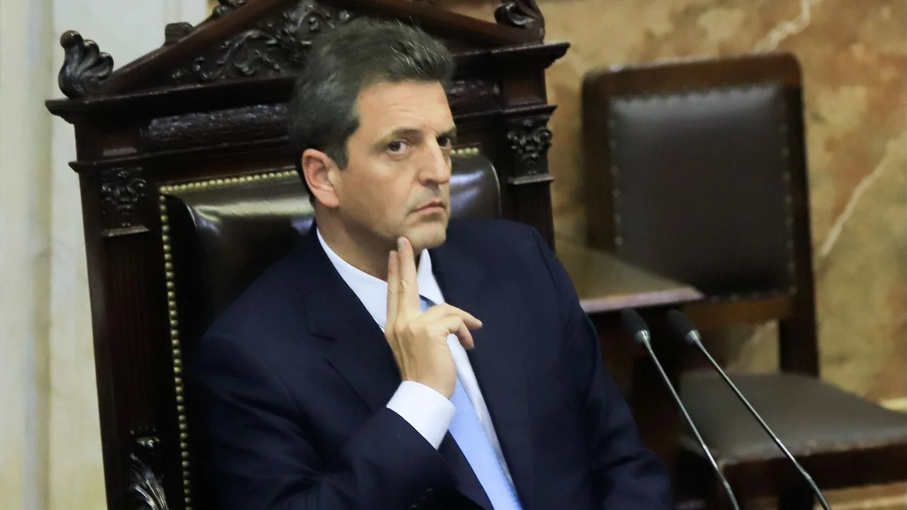 Sergio Massa - Mauricio Macri - reposera