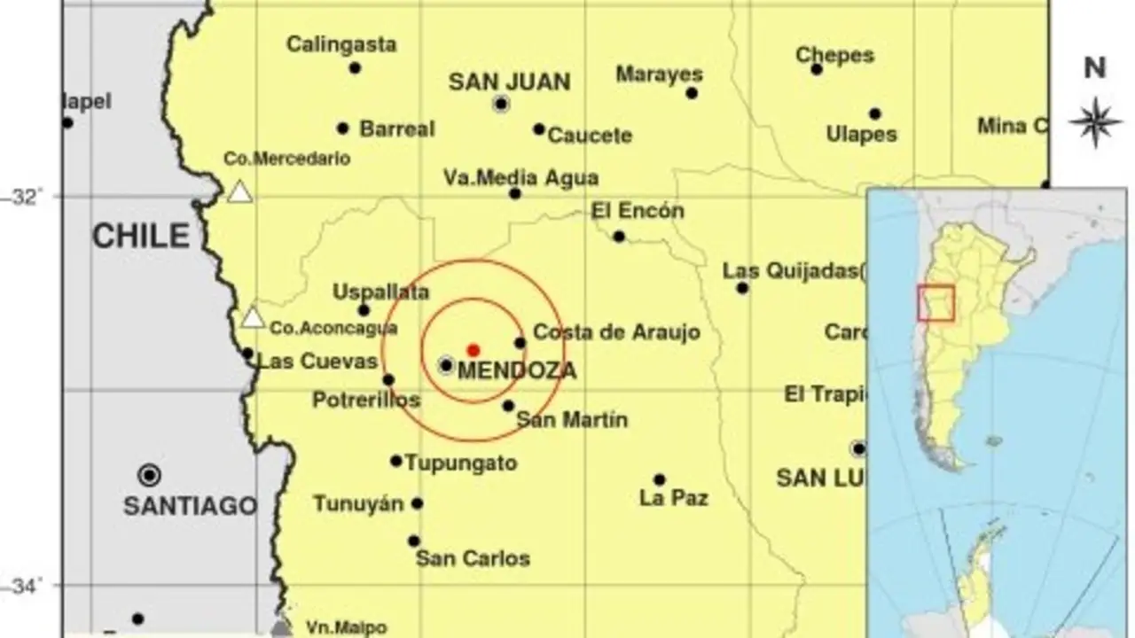 Fuertes sismos en Mendoza y San Juan en medio de la cuarentena por el coronavirus