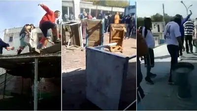 Presos hicieron un motín en la cárcel donde están los rugbiers: reclamaron prisión domiciliaria Presos hicieron un motín en la cárcel donde están los rugbiers: reclamaron prisión domiciliaria