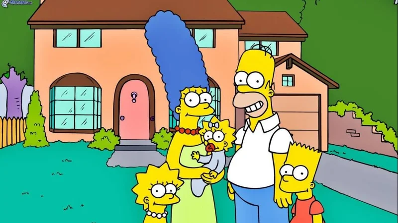 La casa "real"  de Los Simspon existe y puede verse en Google Maps