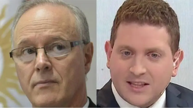Daniel Gollán le tapó la boca a Jonatan Viale cuando le preguntó por los médicos cubanos