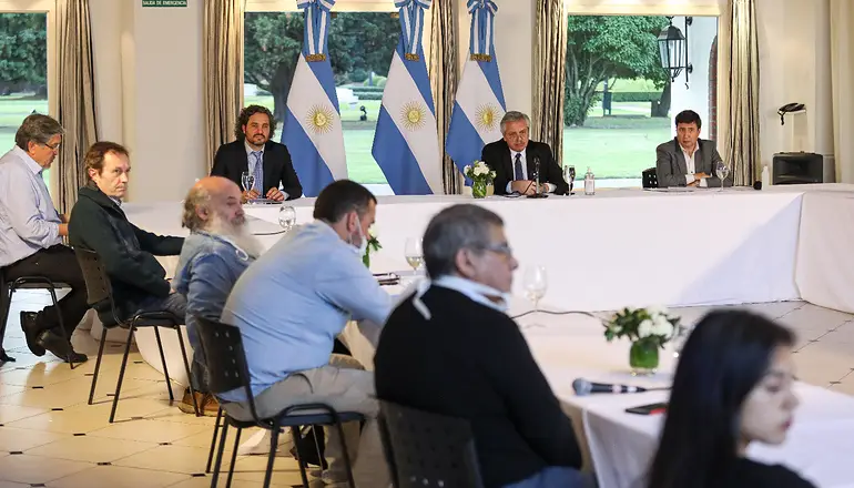 Dirigentes sociales le pidieron a Alberto Fernández incrementar la asistencia alimentaria por el aumento de la pobreza