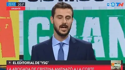 Escandalosa fake news de Diego Leuco contra Graciana Peñafort en TN Escandalosa fake news de Diego Leuco contra Graciana Peñafort en TN