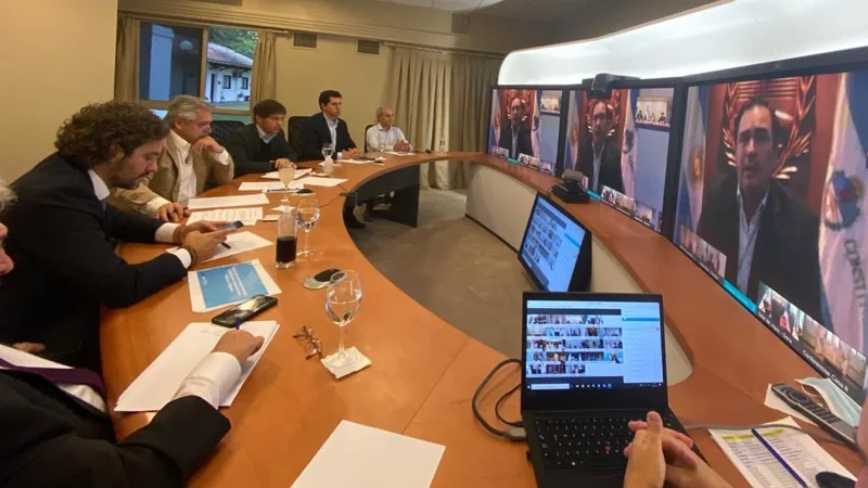Apoyo de los gobernadores a la extensión del aislamiento que se anuncia hoy