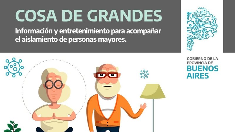 Coronavirus: el gobierno de Axel Kicillof lanzó una herramienta para cuidar, ayudar y acompañar a los adultos mayores