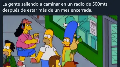 Cuarentena obligatoria: Los desopilantes memes por las salidas de hasta 500 metros que permitirá el Gobierno Cuarentena obligatoria: Los desopilantes memes por las salidas de hasta 500 metros que permitirá el Gobierno