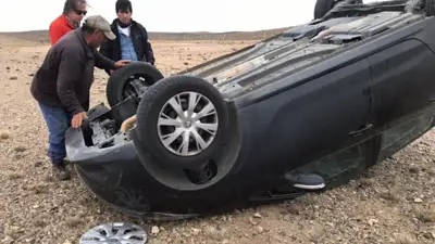 Impactante accidente automovilístico de una diputada nacional Impactante accidente automovilístico de una diputada nacional