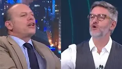 Fuerte cruce de Sergio Berni con Luis Novaresio: "No me corrás con eso" Fuerte cruce de Sergio Berni con Luis Novaresio: "No me corrás con eso"