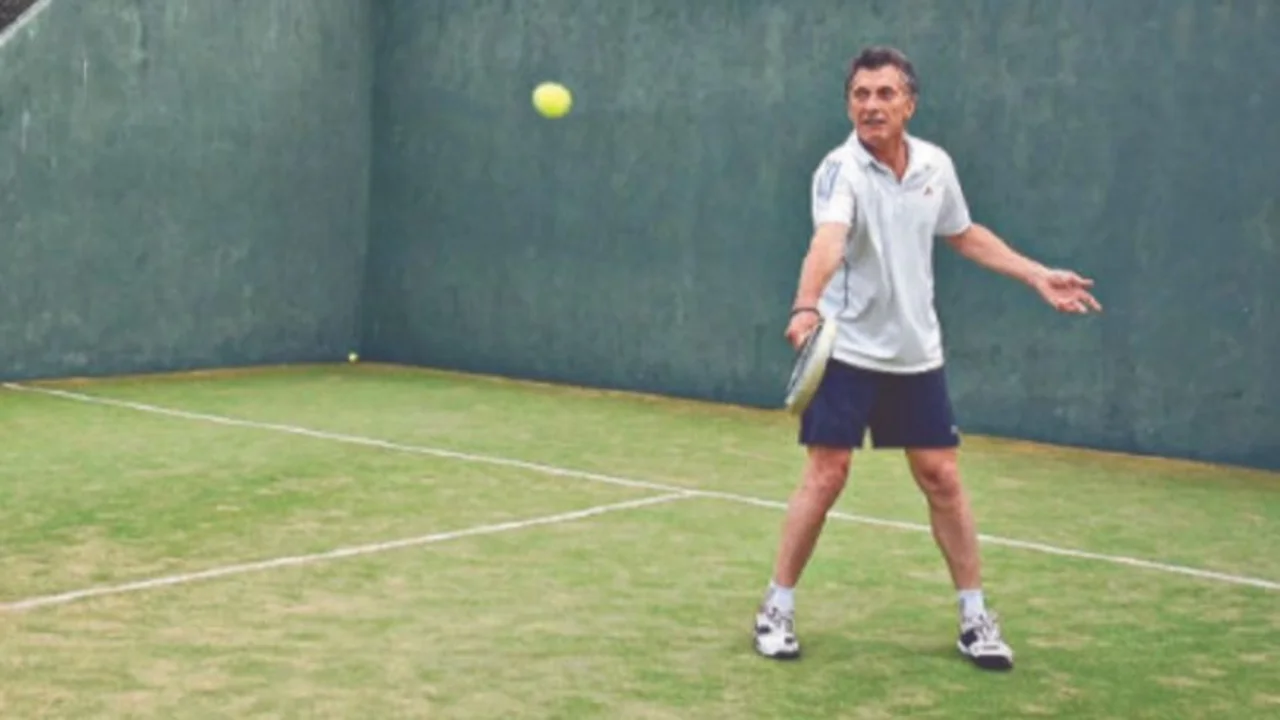 Mauricio Macri pádel Operación Olivos
