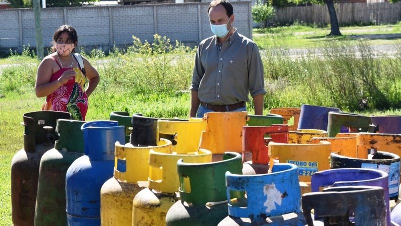 Aumentan 20% el subsidio por garrafa a beneficiarios del Plan Hogar