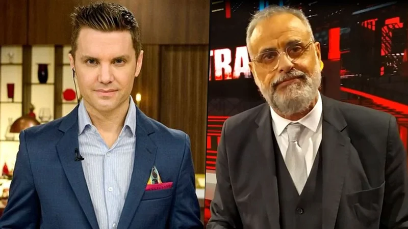 Santiago del Moro y Jorge Rial
