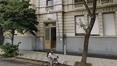Escuela donde murió el auxiliar Juan Carlos Ramírez. Escuela donde murió el auxiliar Juan Carlos Ramírez.