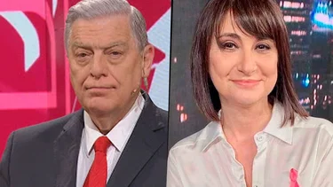 Reapareció María Laura Santillán con una sorpresa para Santo Biasatti