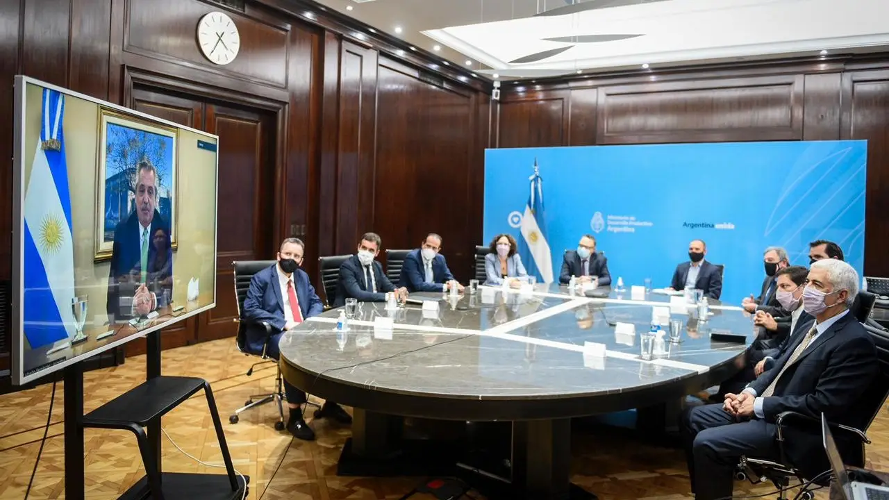 Alberto Fernández presentó el nuevo plan de fomento de exportaciones