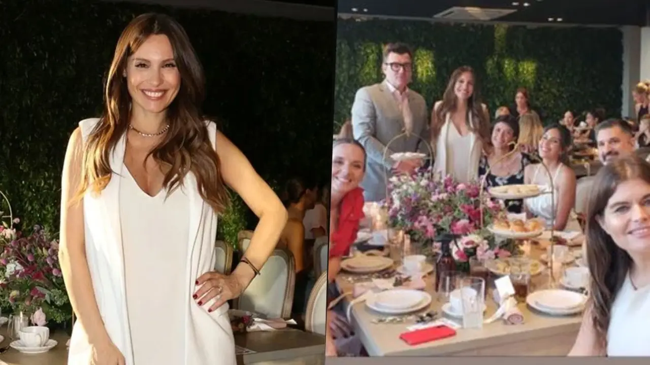 Pampita y el baby shower clandestino que organizó