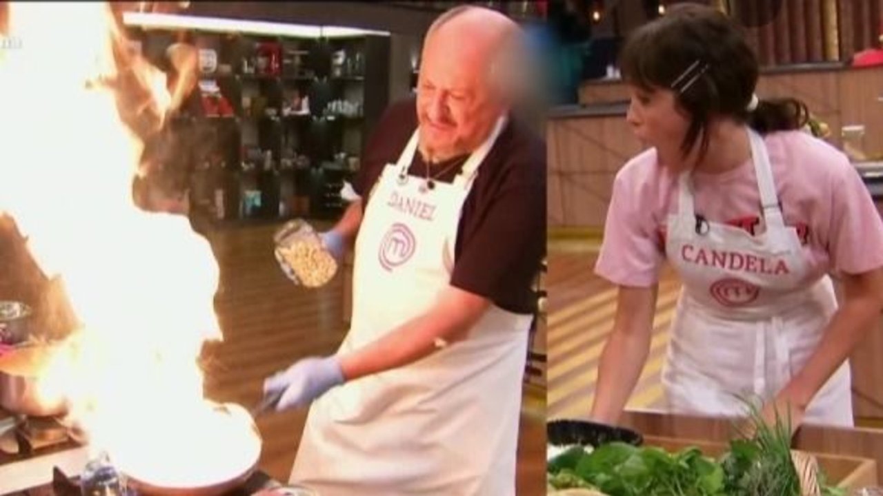 Daniel Araoz Cande Vetrano MasterChef Celebrity 2