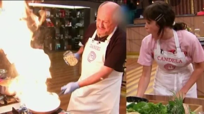 Daniel Araoz Cande Vetrano MasterChef Celebrity 2