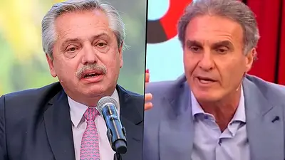 El mensaje golpista de Ruggeri a Alberto Fernández El mensaje golpista de Ruggeri a Alberto Fernández