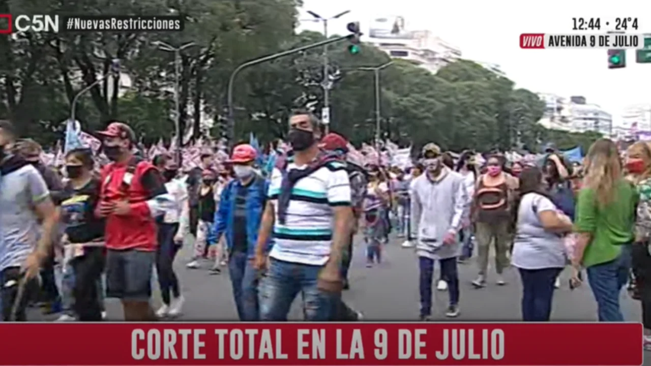 Corte en 9 de julio
