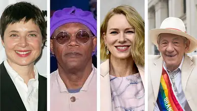 Ian McKellen. Isabella Rossellini. Samuel L Jackson. Naomi Watts. Ian McKellen. Isabella Rossellini. Samuel L Jackson. Naomi Watts.