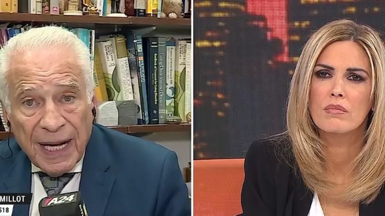 Viviana Canosa. Alberto Cormillot.