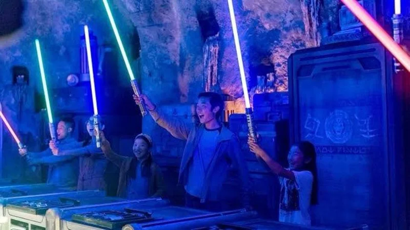 Star Wars sable láser Disney